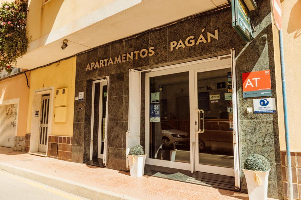 Apartamentos Pagan Santiago De La Ribera Εξωτερικό φωτογραφία